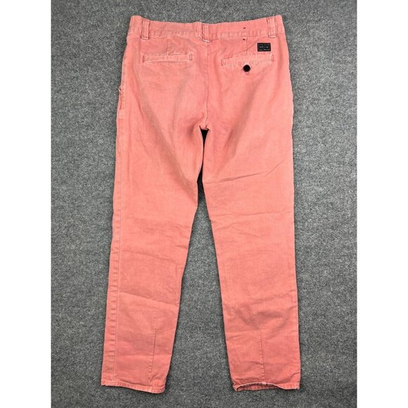 Neuw Pants Men's W32 x L28 Pink Denim Straight Leg Chino Australia - Picture 5 of 9